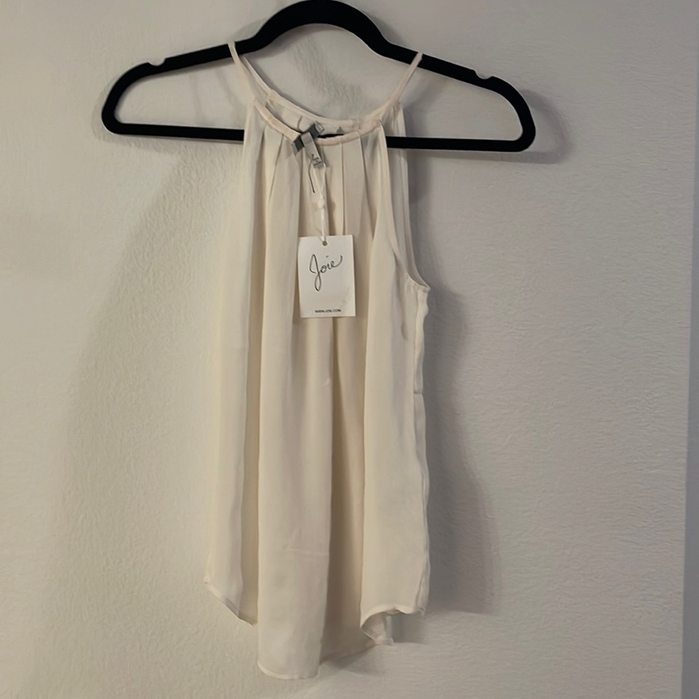 Joie Silt Tank Top Ivory
